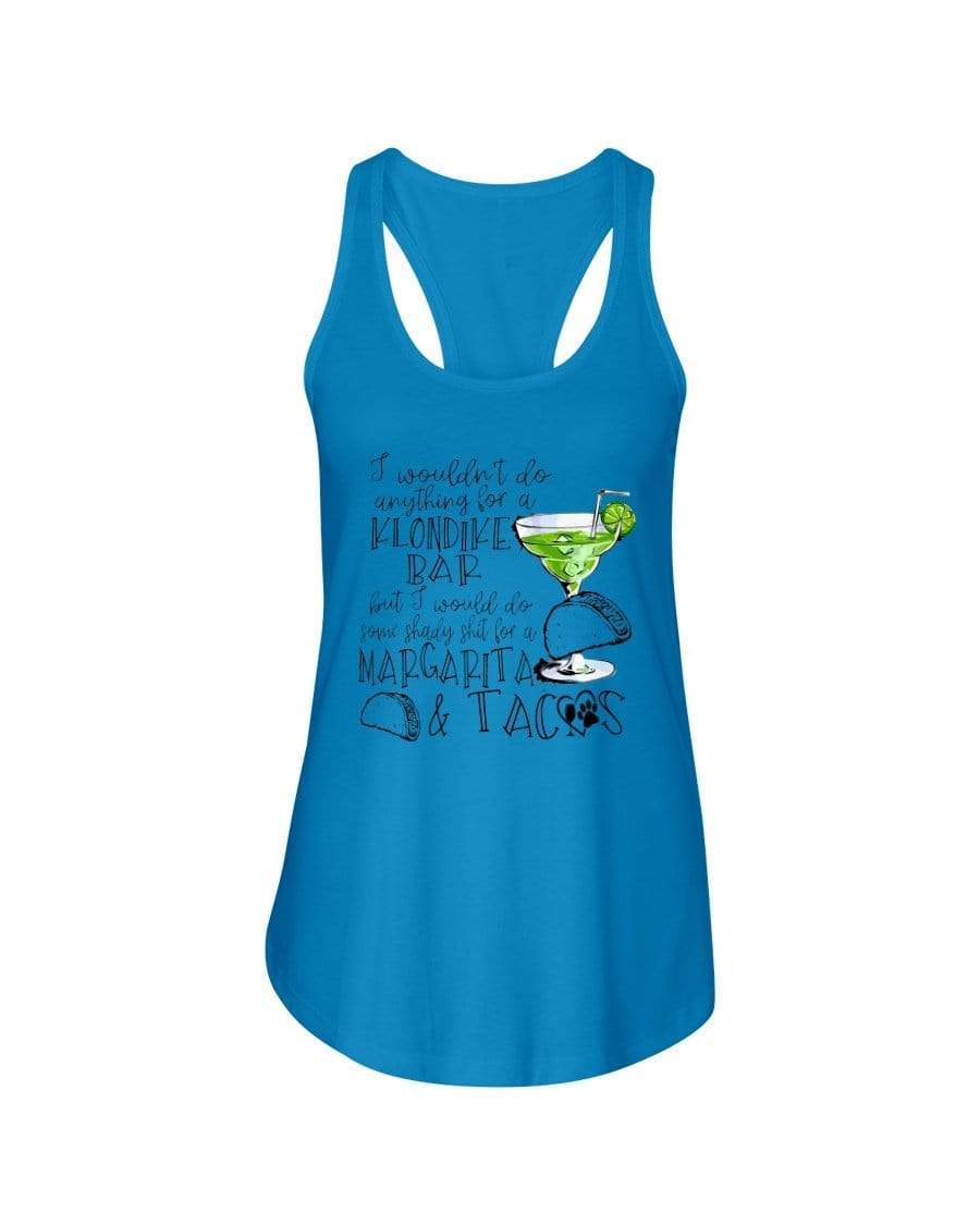 Shirts Turquoise / XS Winey Bitches Co Margaritas and Tacos Ladies Racerback Tank WineyBitchesCo
