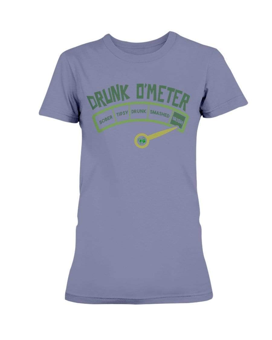 Shirts Violet / S Winey Bitches Co "Drunk O'Meter" Ladies Missy T-Shirt WineyBitchesCo