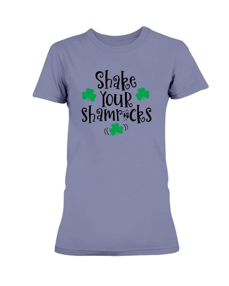 Shirts Violet / S Winey Bitches Co "Shake Your Shamrocks" Ladies Missy T-Shirt WineyBitchesCo
