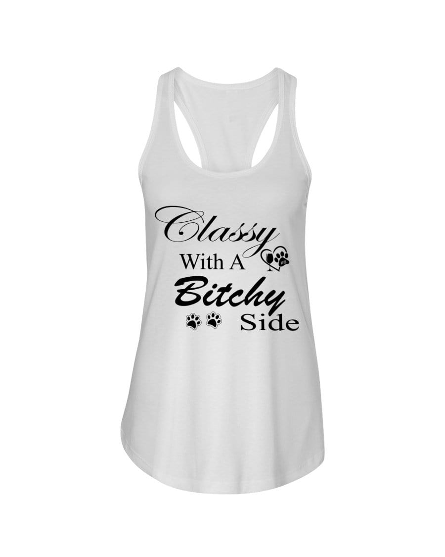 Shirts White / XS Winey Bitches Co Ladies Racerback Tank WineyBitchesCo