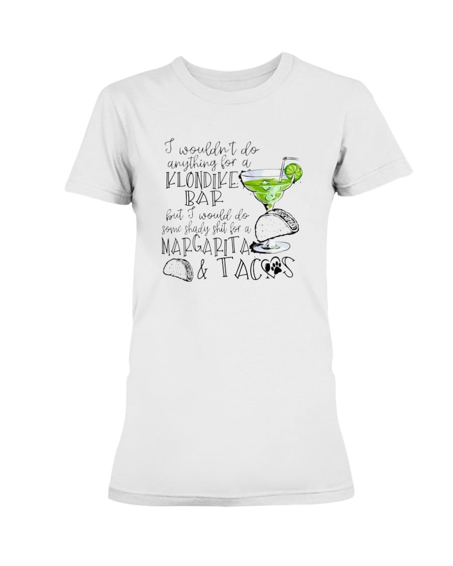 Shirts White / XS Winey Bitches Co Margaritas and Tacos Ultra Ladies T-Shirt WineyBitchesCo