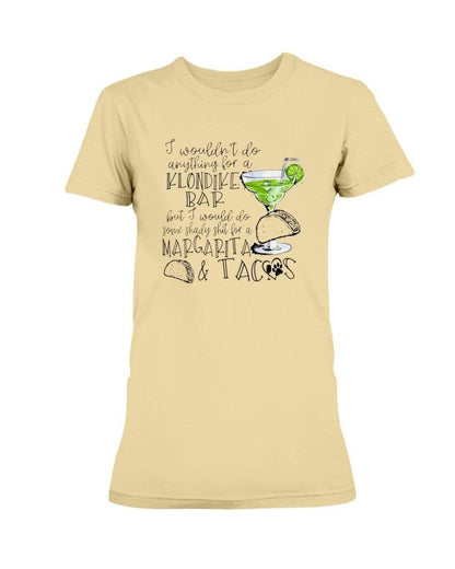 Shirts Yellow Haze / XS Winey Bitches Co Margaritas and Tacos Ultra Ladies T-Shirt WineyBitchesCo