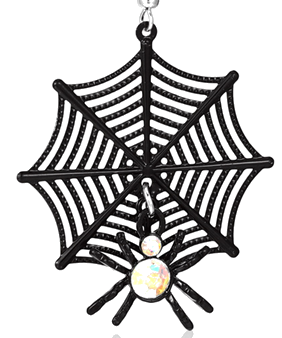 Spider and Web Magnetic Charm Tipsy Sip – Wildlife Collection