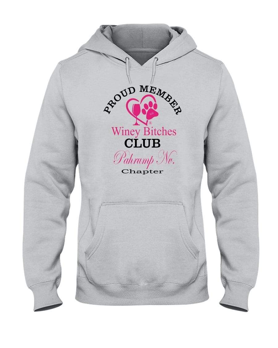 Sweatshirts Ash / S Winey Bitches Co 50/50 Hoodie WineyBitchesCo