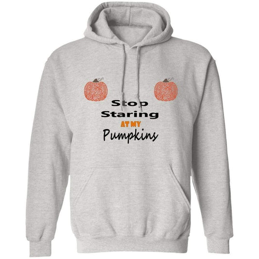 Sweatshirts Ash / S WineyBitches.Co "Stop Staring At My Pumpkins" Pullover Hoodie 8 oz. WineyBitchesCo