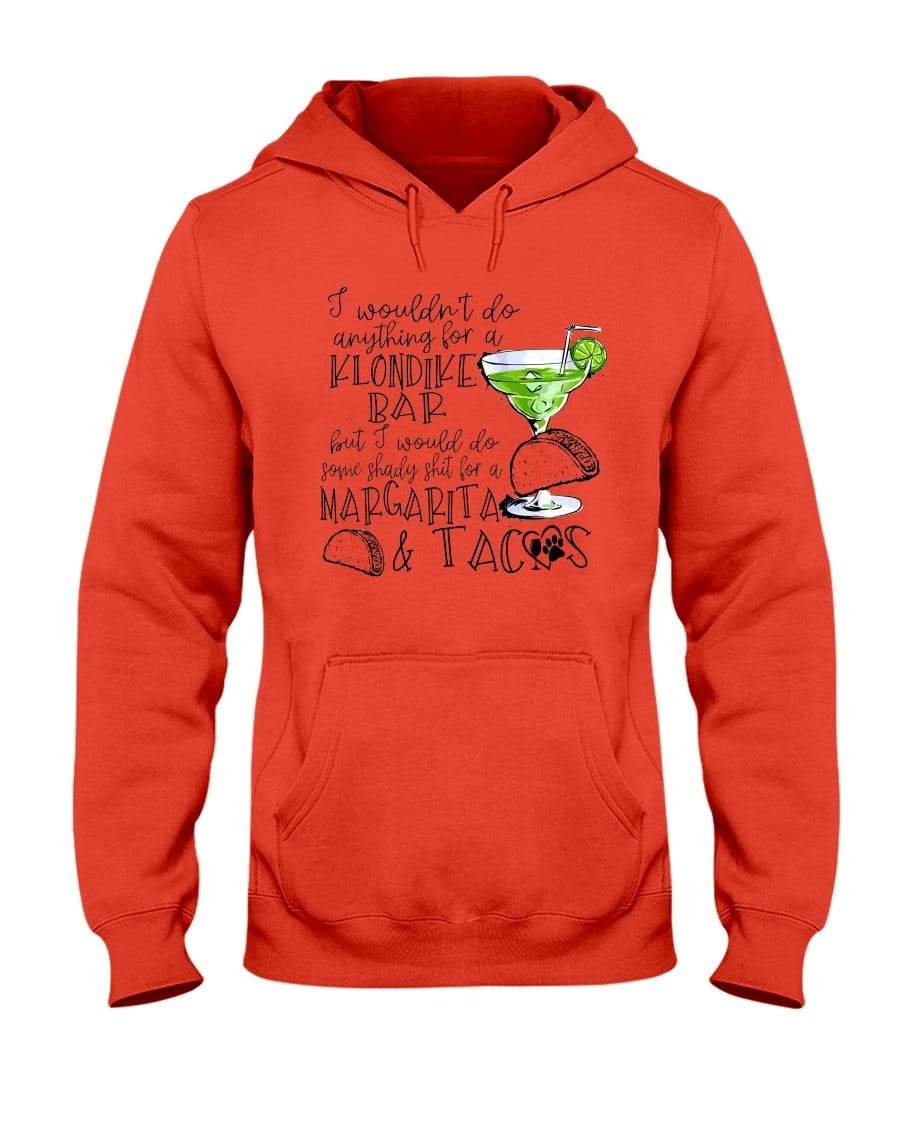 Sweatshirts Burnt Orange / S Winey Bitches Co Margaritas and Tacos 50/50 Hoodie WineyBitchesCo