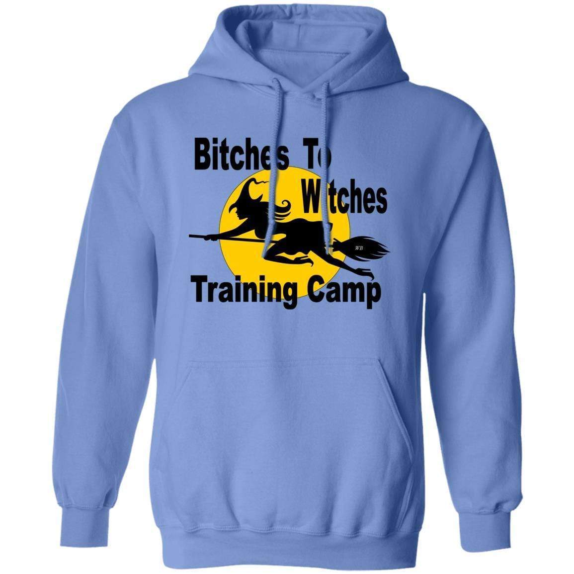Sweatshirts Carolina Blue / S WineyBitches.Co "Bitches To Witches Training Camp" Pullover Hoodie 8 oz. WineyBitchesCo