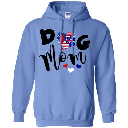 Sweatshirts Carolina Blue / S WineyBitches.Co Dog Mom Pullover Hoodie 8 oz. WineyBitchesCo