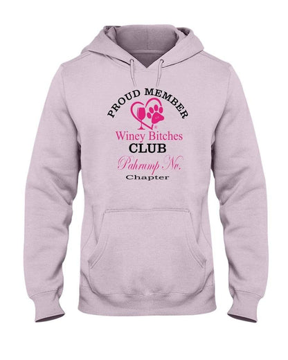 Sweatshirts Classic Pink / S Winey Bitches Co 50/50 Hoodie WineyBitchesCo