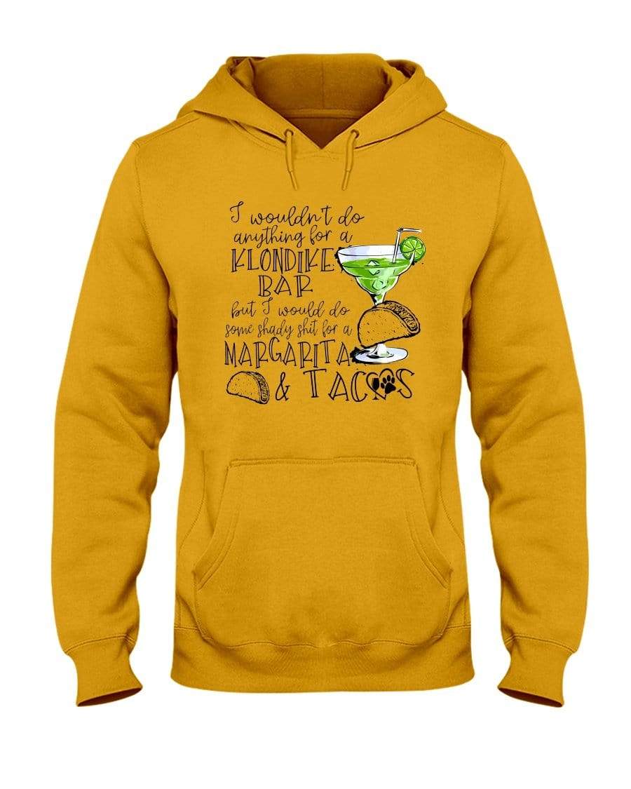 Sweatshirts Gold / S Winey Bitches Co Margaritas and Tacos 50/50 Hoodie WineyBitchesCo