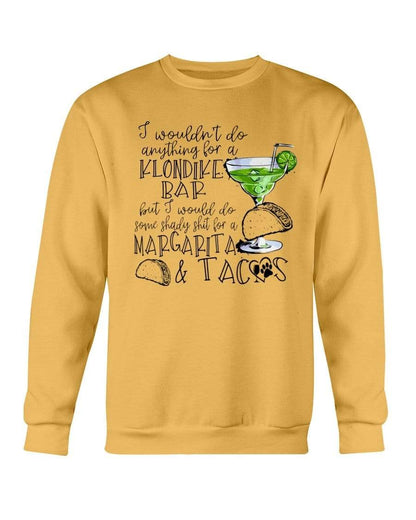 Sweatshirts Gold / S Winey Bitches Co Margaritas and Tacos Sweatshirt - Crew WineyBitchesCo