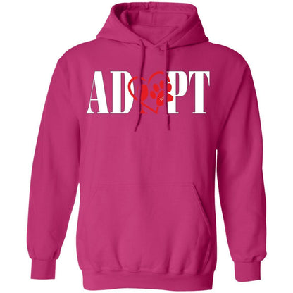 G185 Gildan Pullover Hoodie 8 oz.-White Lettering - Winey Bitches - Wine- Women- K9's