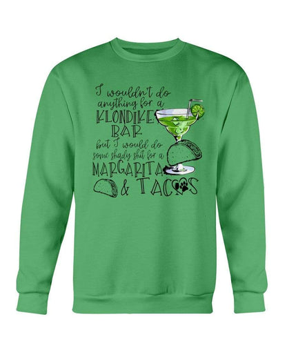 Sweatshirts Irish Green / S Winey Bitches Co Margaritas and Tacos Sweatshirt - Crew WineyBitchesCo