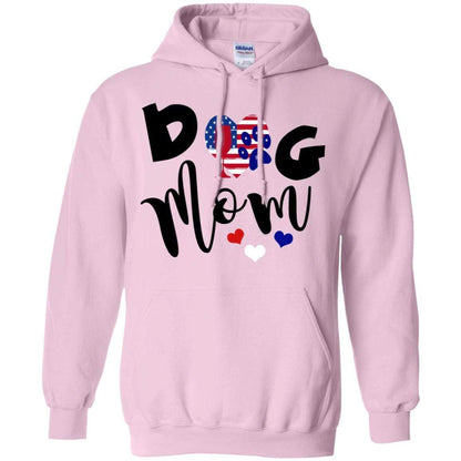 Sweatshirts Light Pink / S WineyBitches.Co Dog Mom Pullover Hoodie 8 oz. WineyBitchesCo