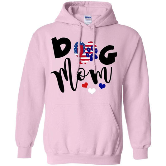 Sweatshirts Light Pink / S WineyBitches.Co Dog Mom Pullover Hoodie 8 oz. WineyBitchesCo