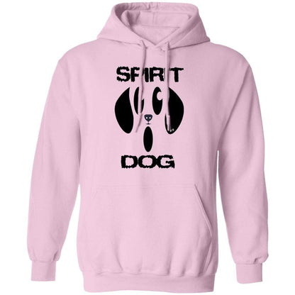 Sweatshirts Light Pink / S WineyBitches.Co "Spirit Dog" Halloween style Pullover Hoodie 8 oz. WineyBitchesCo