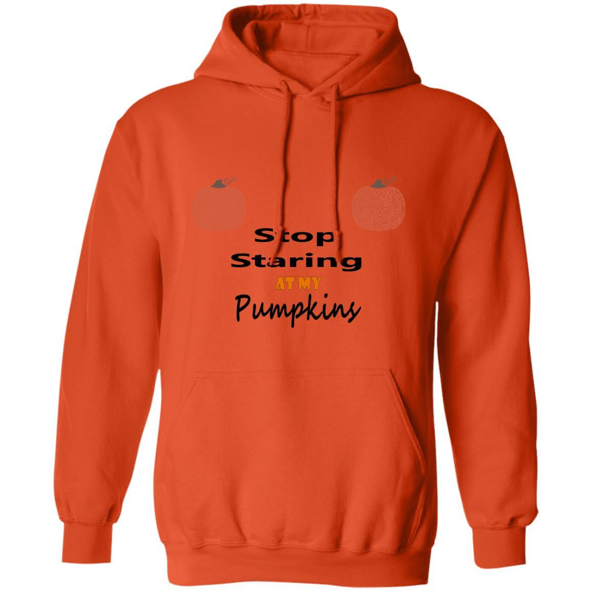 Sweatshirts Orange / S WineyBitches.Co "Stop Staring At My Pumpkins" Pullover Hoodie 8 oz. WineyBitchesCo