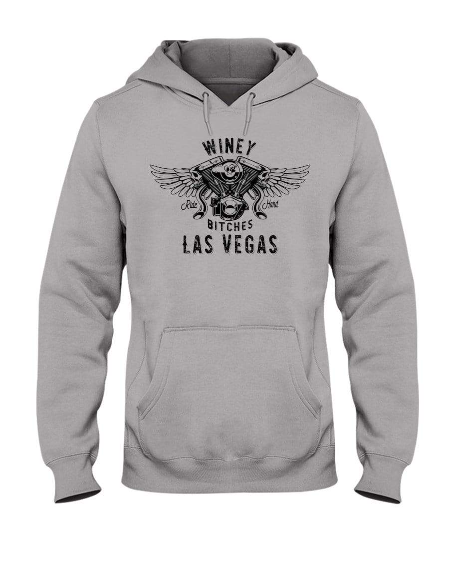 Sweatshirts Oxford / S Winey Bitches "Ride Hard Las Vegas" 50/50 Hoodie WineyBitchesCo