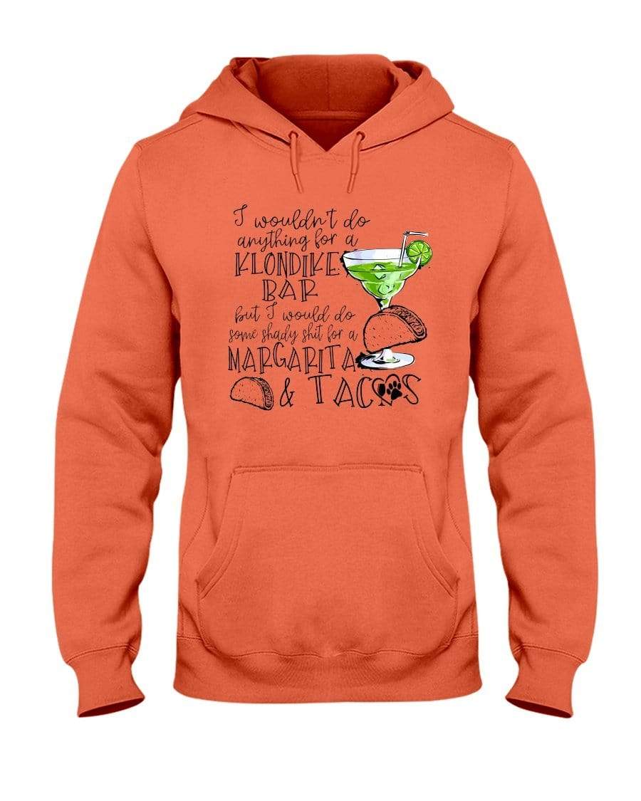 Sweatshirts Retro Heather Coral / S Winey Bitches Co Margaritas and Tacos 50/50 Hoodie WineyBitchesCo