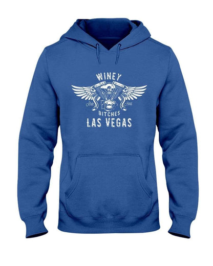 Sweatshirts Royal Blue / S Winey Bitches "Ride Hard Las Vegas" 50/50 Hoodie WineyBitchesCo