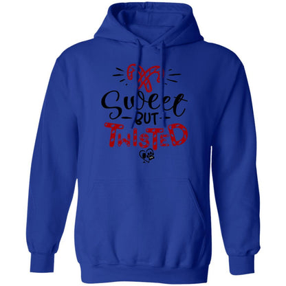 WineyBitches.Co "Sweet But Twisted" Pullover Hoodie 8 oz. - WineyBitches.Co - Winey Bitches