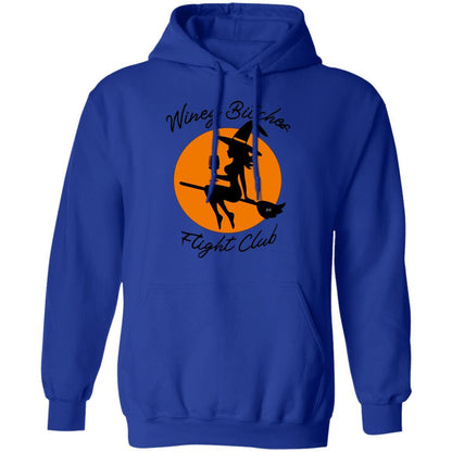 Sweatshirts Royal / S WineyBitches.Co "Winey Bitches Flight Club" Pullover Hoodie 8 oz. WineyBitchesCo