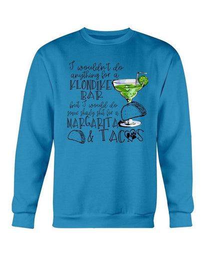 Sweatshirts Sapphire / S Winey Bitches Co Margaritas and Tacos Sweatshirt - Crew WineyBitchesCo