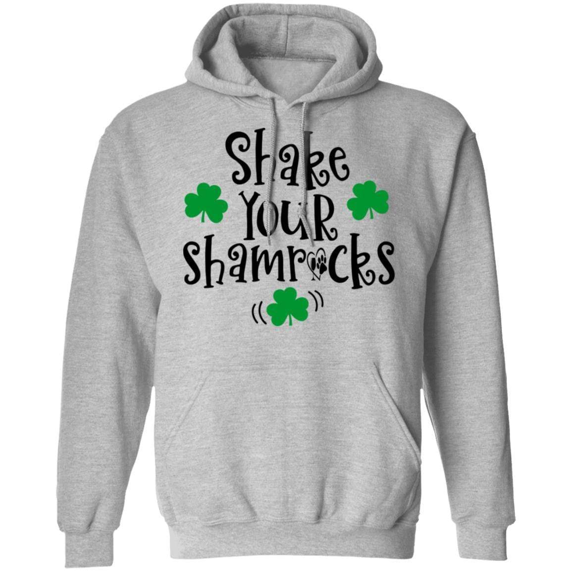 Sweatshirts Sport Grey / S Winey Bitches Co "Shake Your Shamrocks" Pullover Hoodie 8 oz. WineyBitchesCo