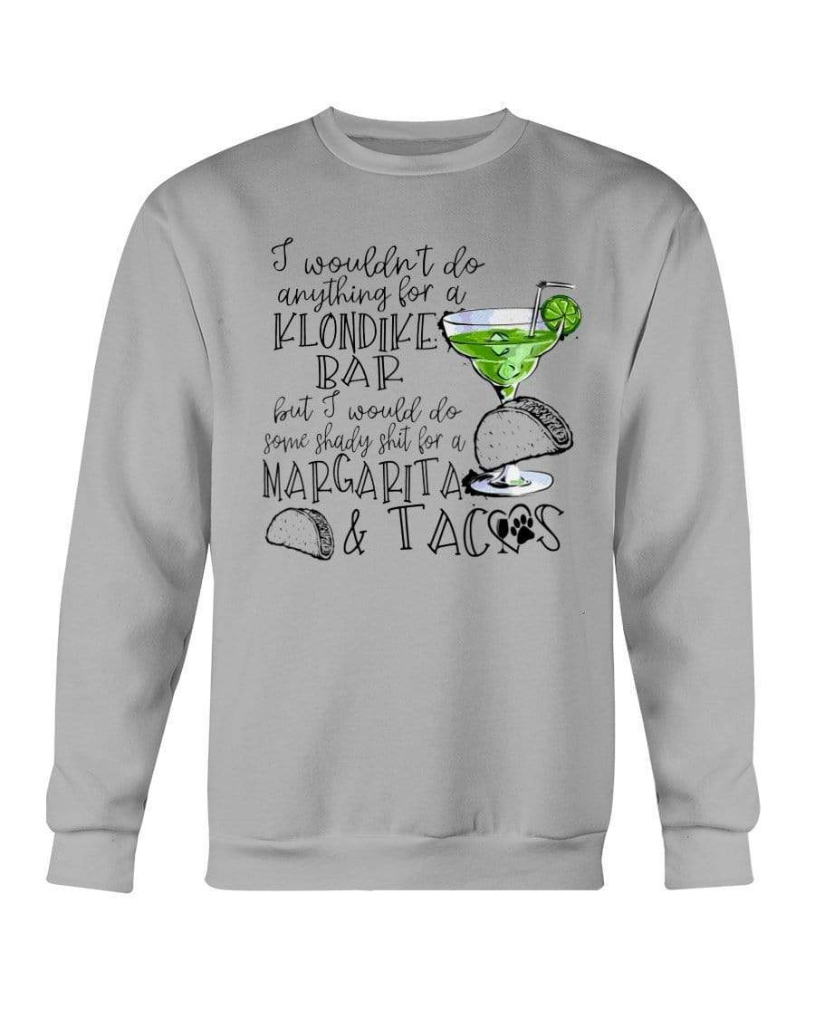Sweatshirts Sports Grey / S Winey Bitches Co Margaritas and Tacos Sweatshirt - Crew WineyBitchesCo