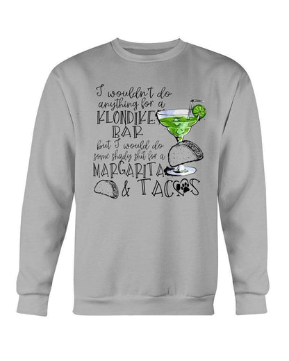Sweatshirts Sports Grey / S Winey Bitches Co Margaritas and Tacos Sweatshirt - Crew WineyBitchesCo