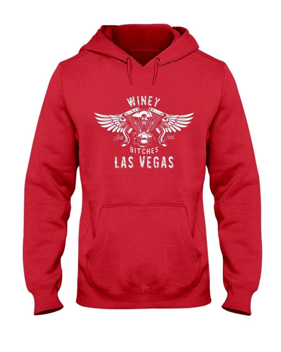 Winey Bitches "Ride Hard Las Vegas" 50/50 Hoodie - WineyBitches.Co - Winey Bitches
