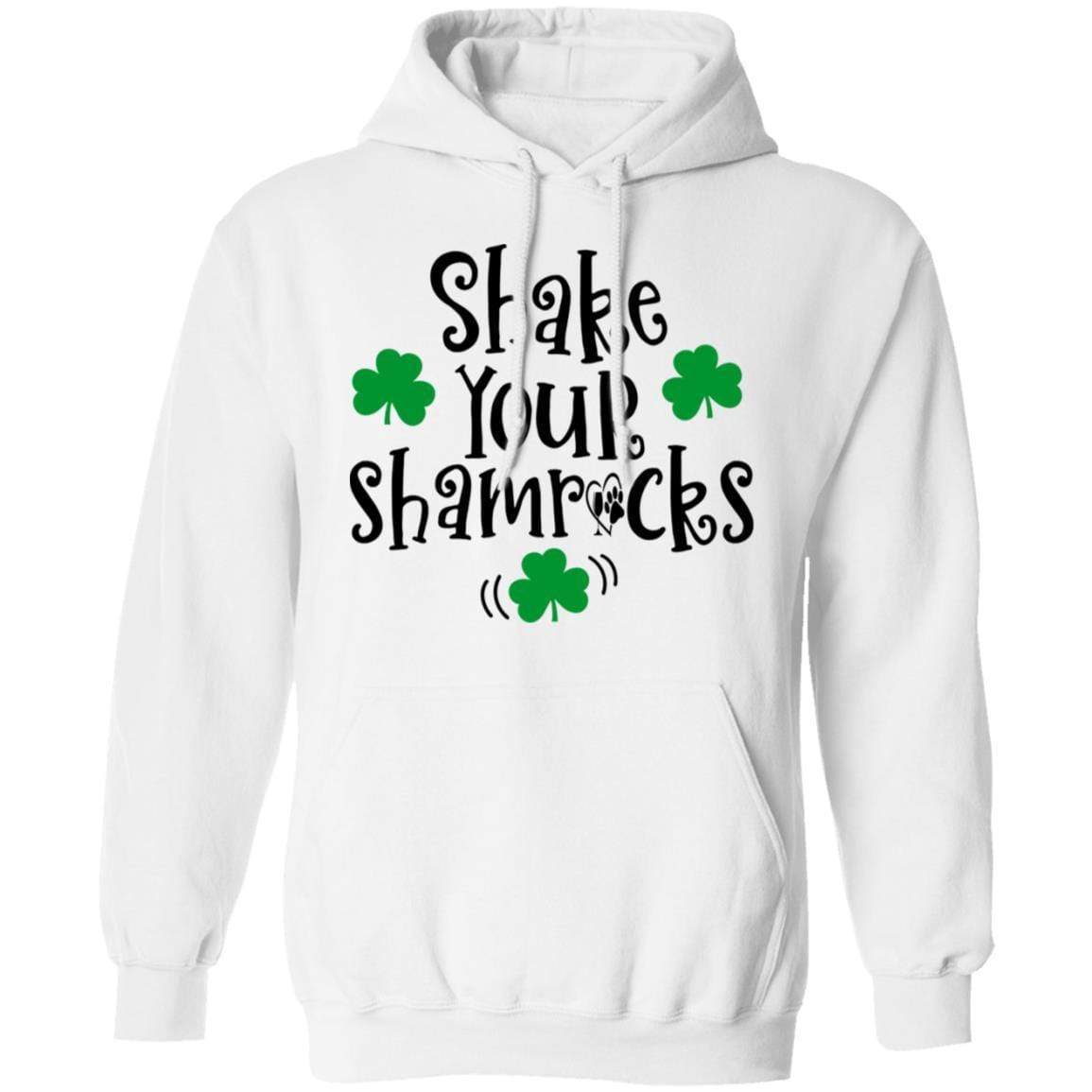 Sweatshirts White / S Winey Bitches Co "Shake Your Shamrocks" Pullover Hoodie 8 oz. WineyBitchesCo