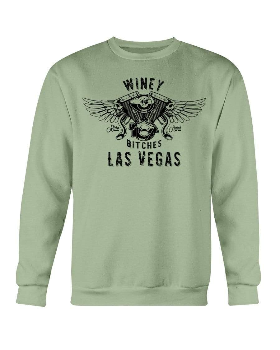 Sweatshirts Winey Bitches "Ride Hard Las Vegas" Sweatshirt - Crew WineyBitchesCo