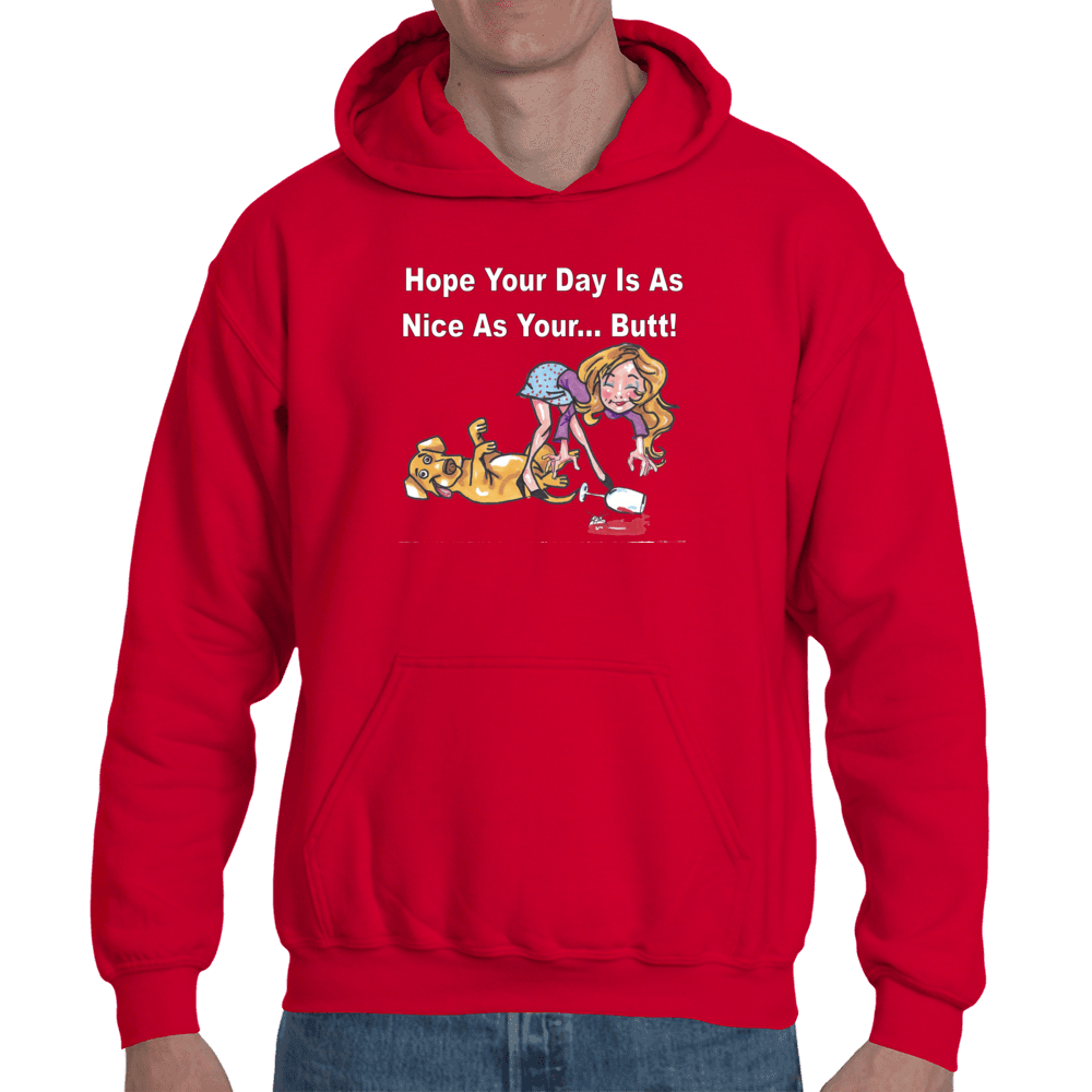 Sweatshirts WineyBitches.co "Nice Butt" Hoodie WineyBitchesCo