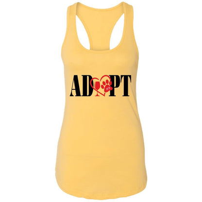 T-Shirts Banana Cream / X-Small NL1533 Next Level Ladies Ideal Racerback Tank WineyBitchesCo