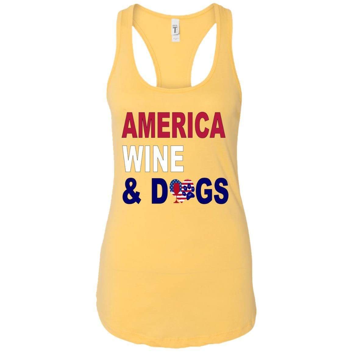 T-Shirts Banana Cream / X-Small WineyBitches.Co Ladies Ideal Racerback Tank WineyBitchesCo