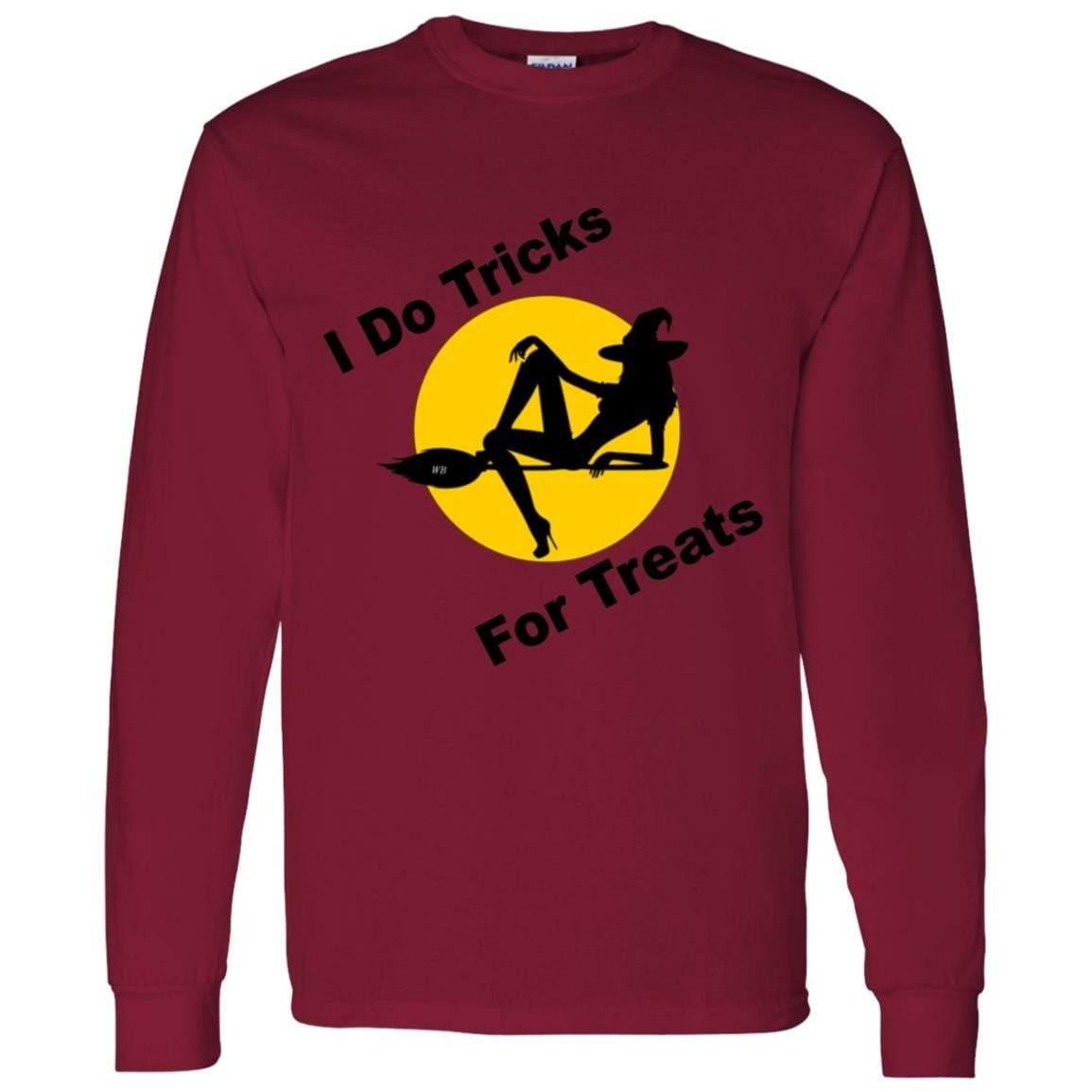 G540 Gildan LS T-Shirt 5.3 oz. - Winey Bitches - Wine- Women- K9's