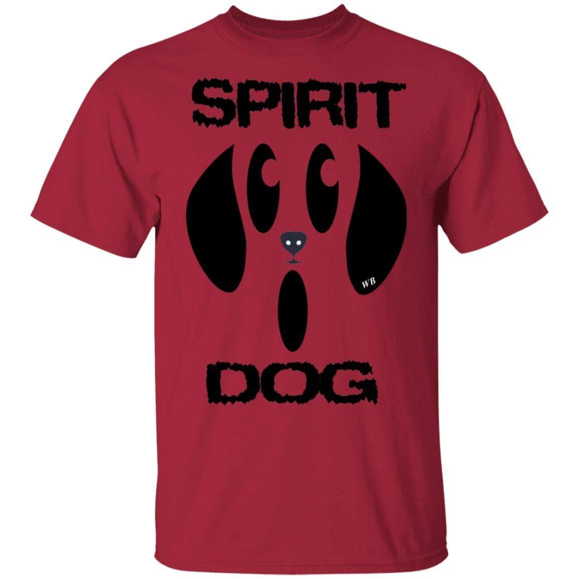 T-Shirts Cardinal / S WineyBitches.Co "Spirit Dog" Halloween style Ultra Cotton T-Shirt WineyBitchesCo