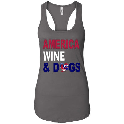T-Shirts Dark Grey / X-Small WineyBitches.Co Ladies Ideal Racerback Tank WineyBitchesCo