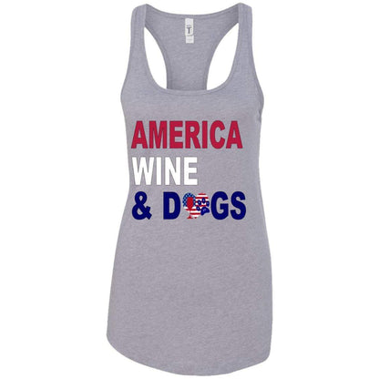 T-Shirts Heather Grey / X-Small WineyBitches.Co Ladies Ideal Racerback Tank WineyBitchesCo
