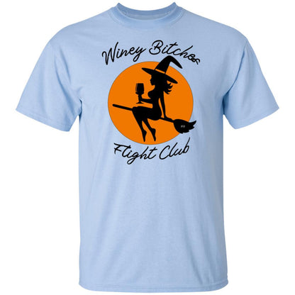 T-Shirts Light Blue / S WineyBitches.Co "Winey Bitches Flight Club" Ultra Cotton T-Shirt WineyBitchesCo