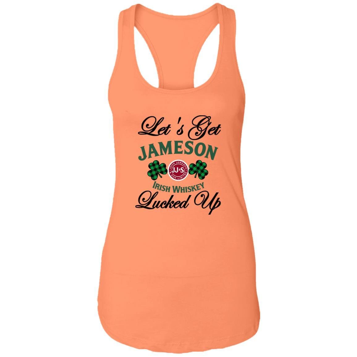 T-Shirts Light Orange / X-Small Winey Bitches Co Ladies Ideal Racerback Tank WineyBitchesCo