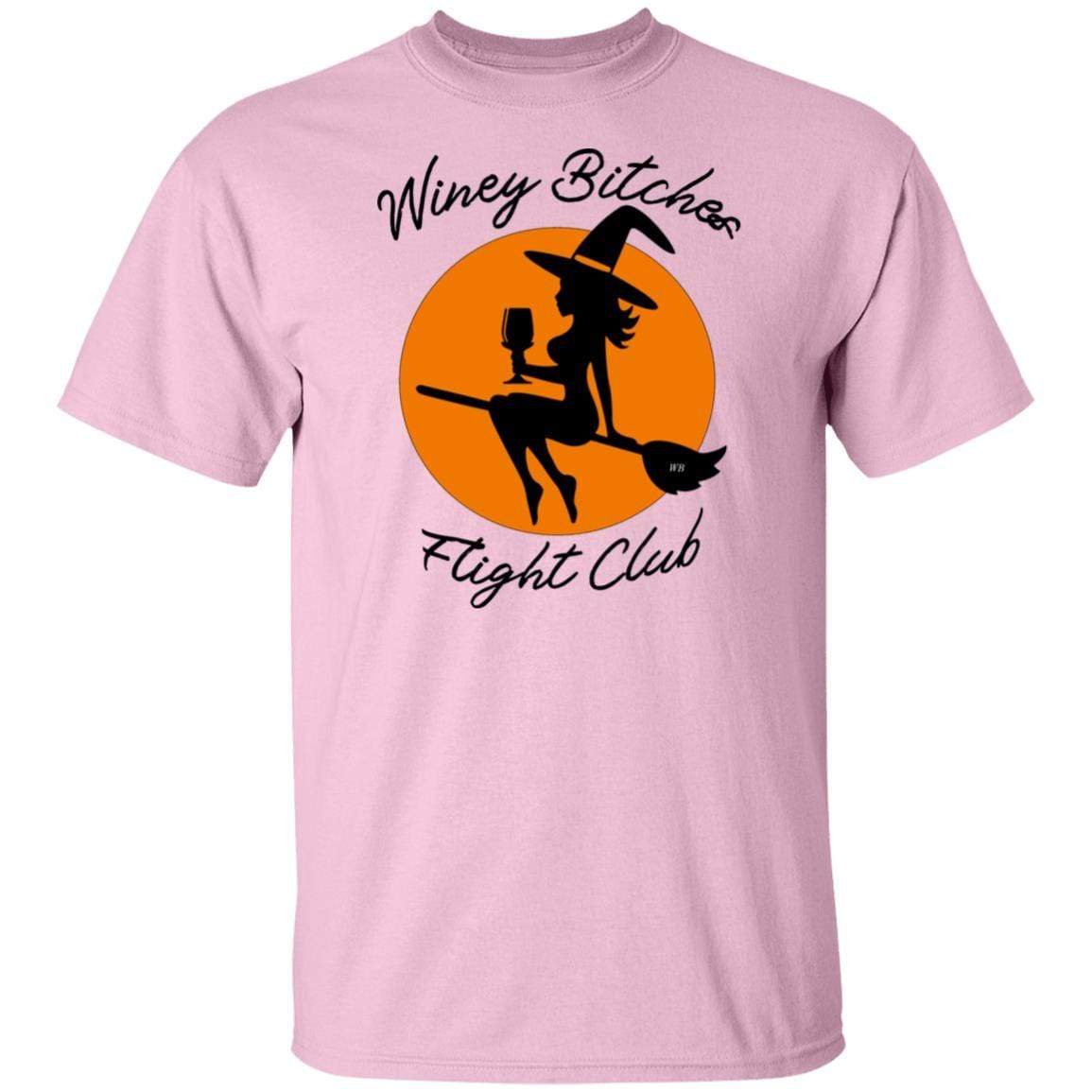 T-Shirts Light Pink / S WineyBitches.Co "Winey Bitches Flight Club" Ultra Cotton T-Shirt WineyBitchesCo