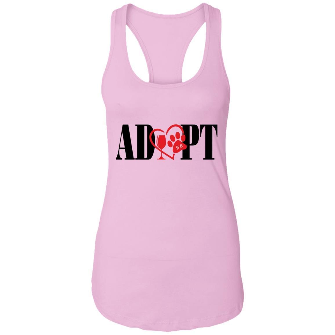 T-Shirts Lilac / X-Small NL1533 Next Level Ladies Ideal Racerback Tank WineyBitchesCo