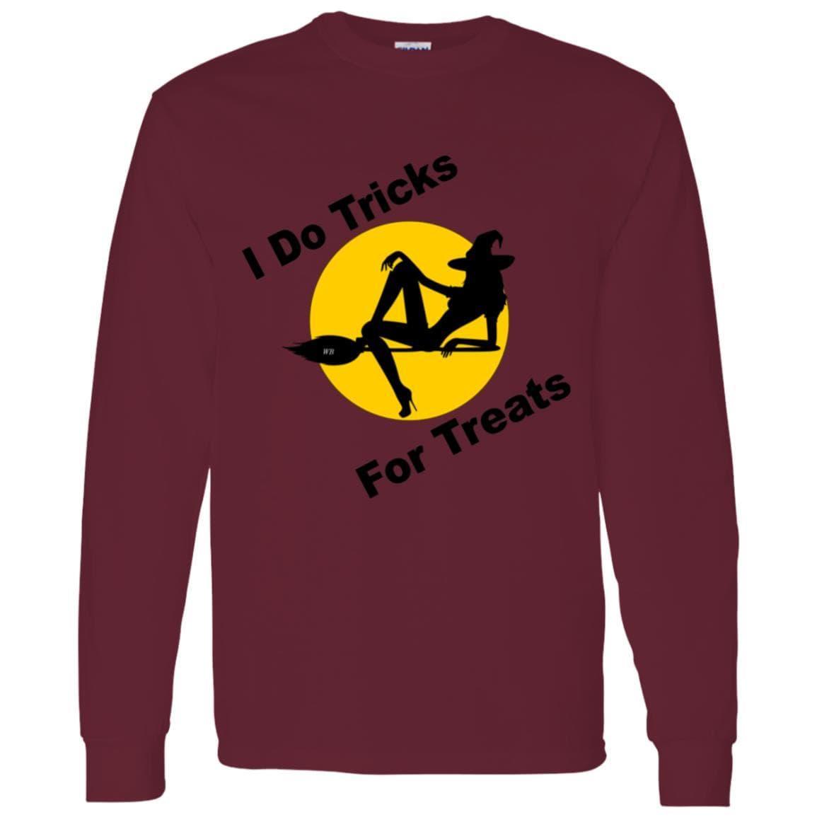 G540 Gildan LS T-Shirt 5.3 oz. - Winey Bitches - Wine- Women- K9's