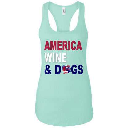 T-Shirts Mint / X-Small WineyBitches.Co Ladies Ideal Racerback Tank WineyBitchesCo