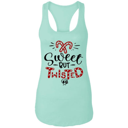 T-Shirts Mint / X-Small WineyBitches.Co "Sweet But Twisted" Ladies Ideal Racerback Tank WineyBitchesCo