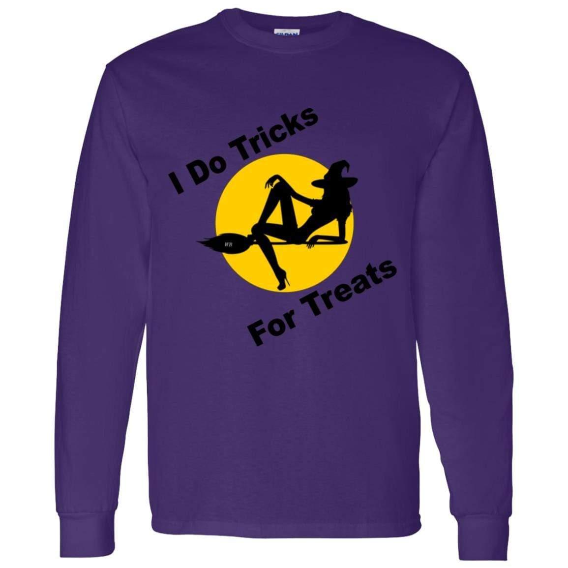 G540 Gildan LS T-Shirt 5.3 oz. - Winey Bitches - Wine- Women- K9's