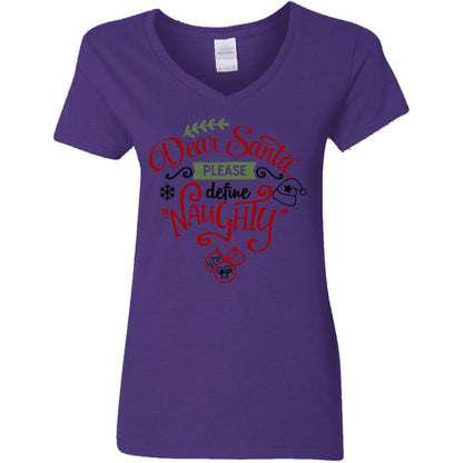 T-Shirts Purple / S WineyBitches.Co Ladies' 5.3 oz. V-Neck T-Shirt WineyBitchesCo