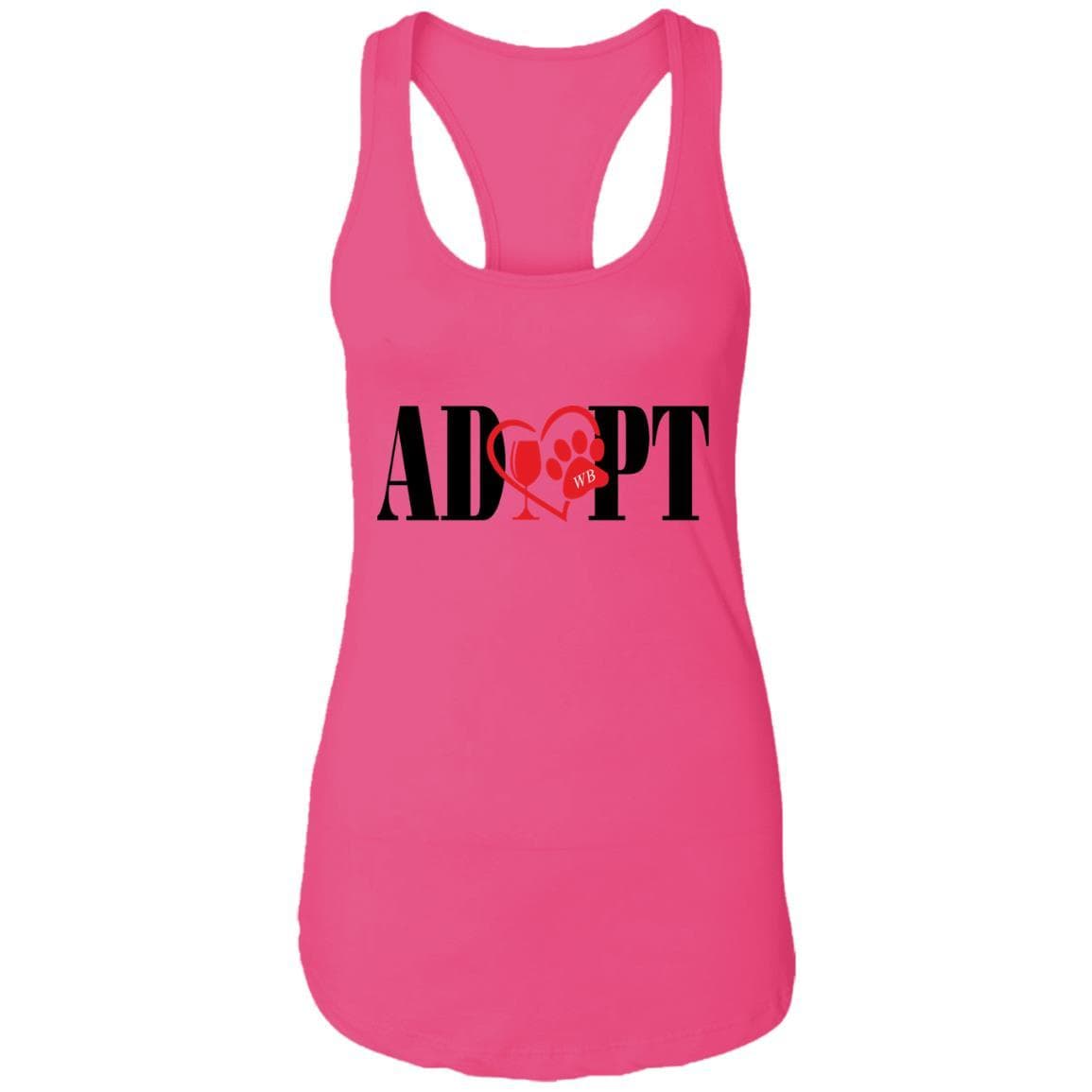 T-Shirts Raspberry / X-Small NL1533 Next Level Ladies Ideal Racerback Tank WineyBitchesCo